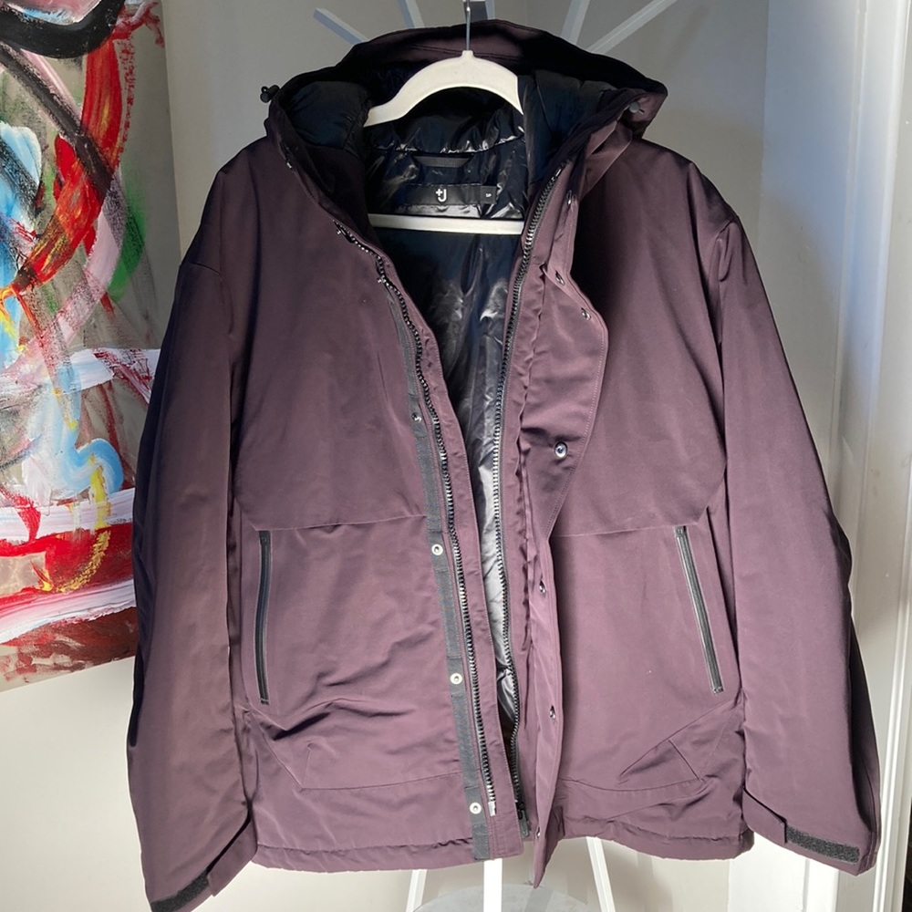 J+ UNIQLO HYBRID DOWN OVERSIZED PARKA
